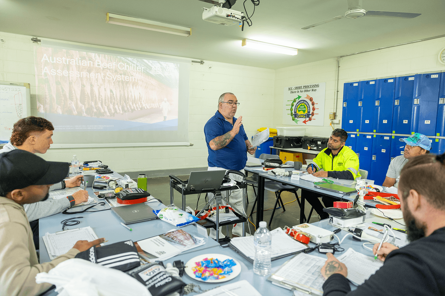 Group training class